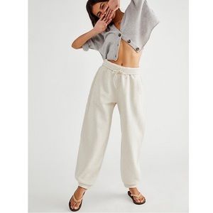 NWT Agolde Balloon sweatpants in oatmeal